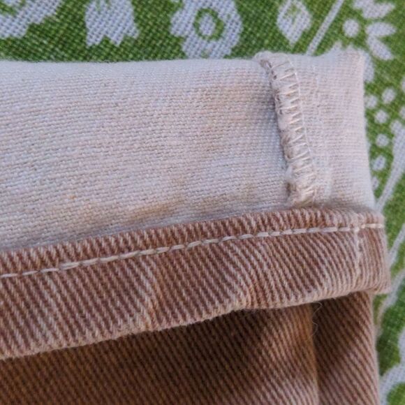 Calvin Klein 80s vintage tan jeans size 6 - Picture 10 of 12